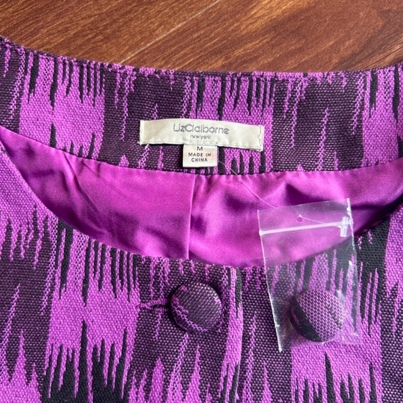 NWOT LIZ CLAIBORNE Blazer Size Medium - Picture 2 of 8
